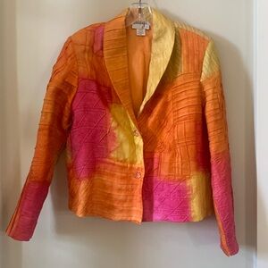 Anage silk jacket, like new, vintage ish